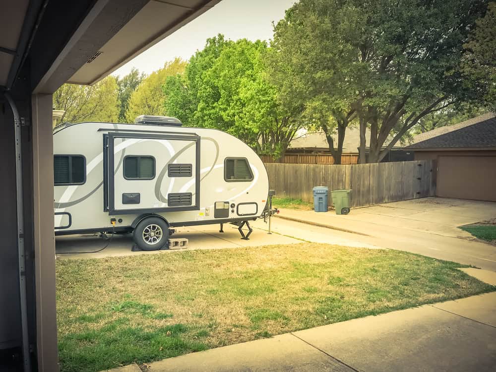 Can I Park My RV My Driveway? Boat Stop Storage